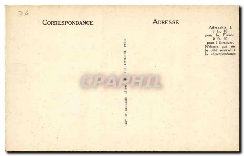 Alte Abtei von Jumièges — 18. Jahrhundert — ND - Rückseite
