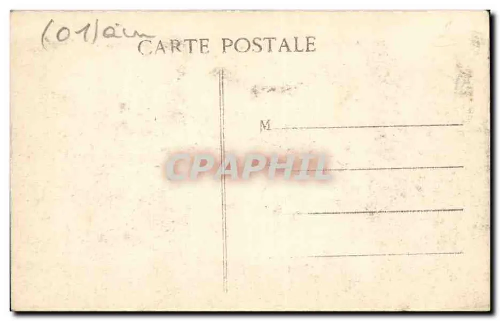 Oyonnax — Allgemeiner Blick vom Wald Nierme — Verlag Crislatte, Lyon - Rückseite