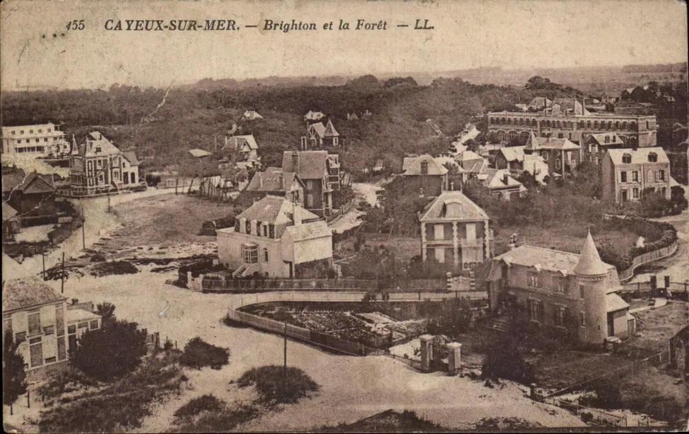 CAYEUX-SUR-MER — Brighton et la Forêt — LL. — N° 455 - Frente