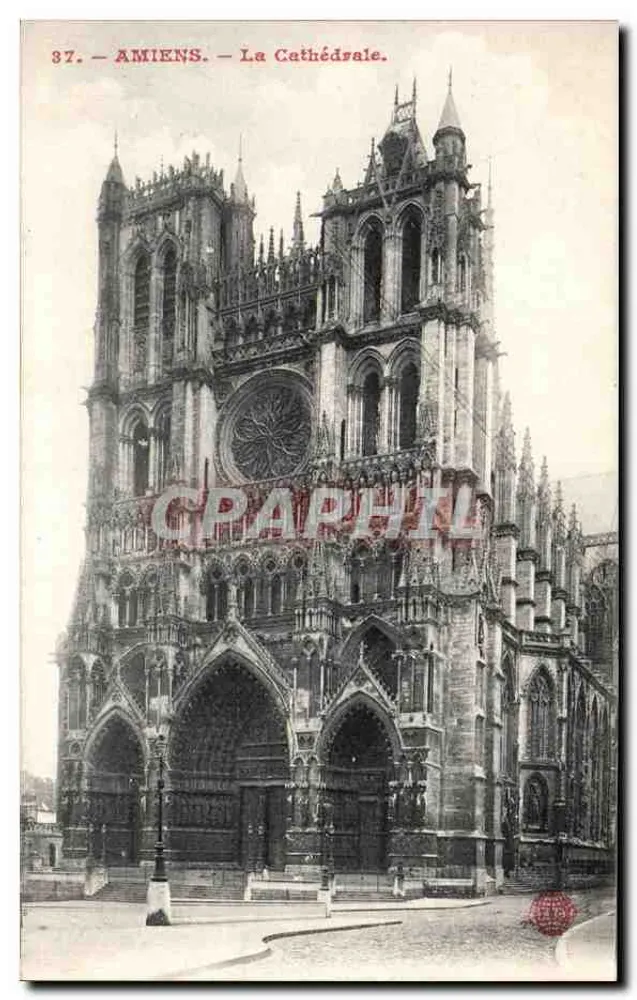 Amiens — A Catedral — n°37 - Frente