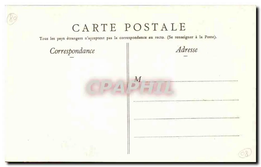Amiens — A Catedral — n°37 - Verso