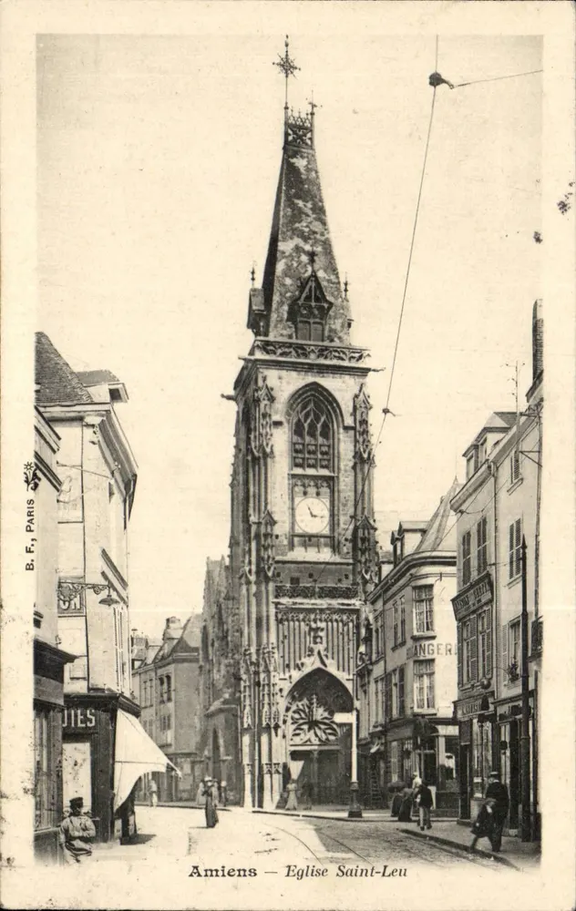 Amiens — Igreja de Saint-Leu — B.F. Paris - Frente