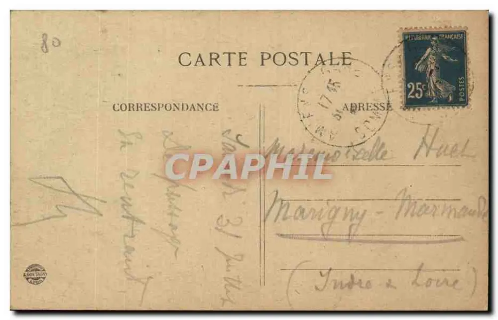 Amiens — Catedral — Abside — Carron, edit. - Objetivos Berthiet - Verso
