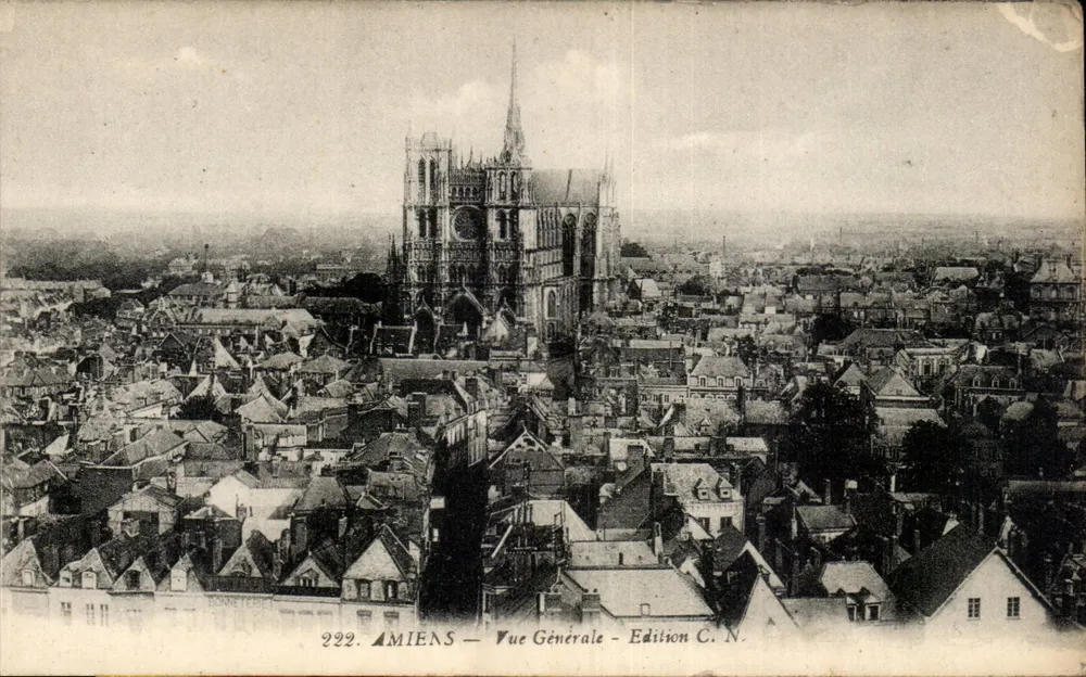 Amiens — Vista Geral — Edição C. N. n°222 - Frente