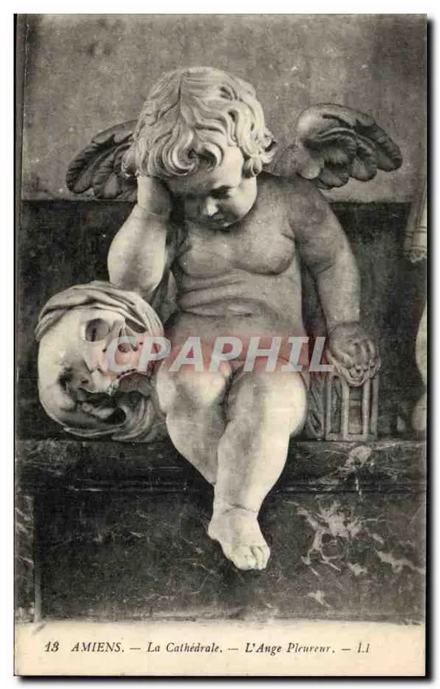 Amiens — Die Kathedrale — Der Stichengel — L.I. - Vorderseite