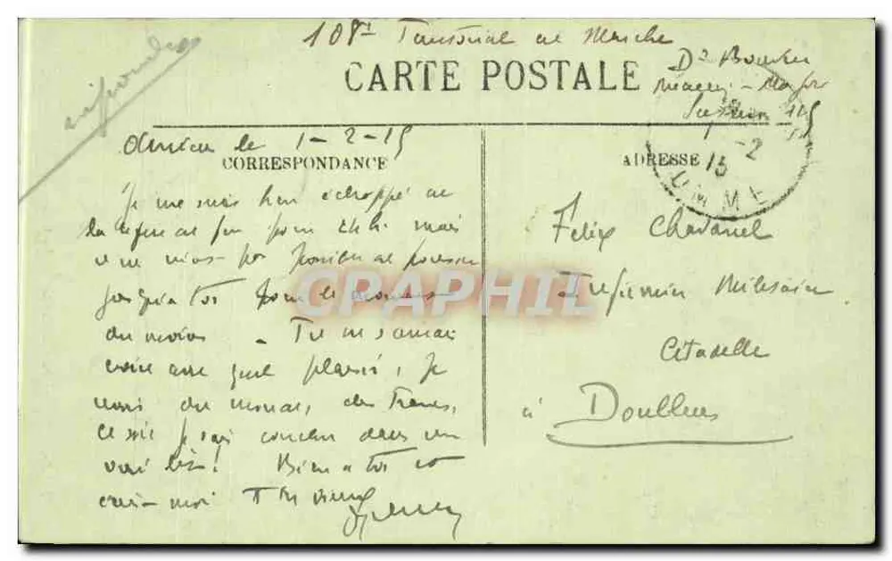 Amiens — La Cattedrale — La Sedia — LL. — N° 17 - Verso