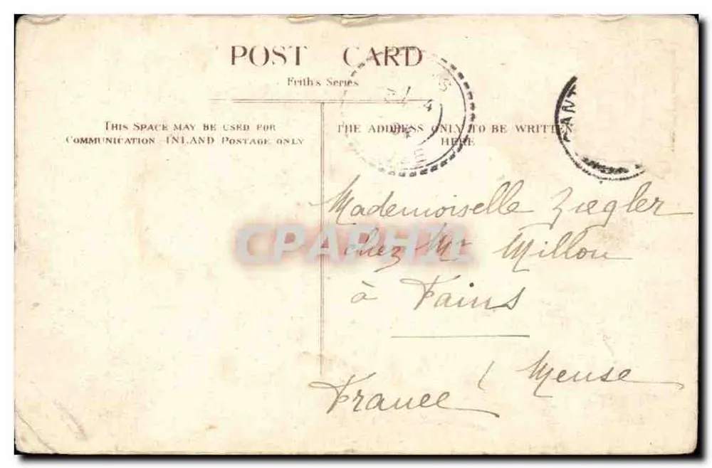 Catedral de Canterbury — Lado Norte — A. J. Goulden, Canterbury - Verso