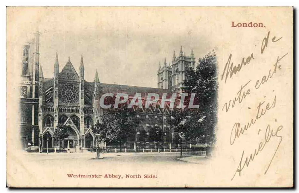 Westminster Abbey, Nordseite — London — Verlag nicht sichtbar - Vorderseite