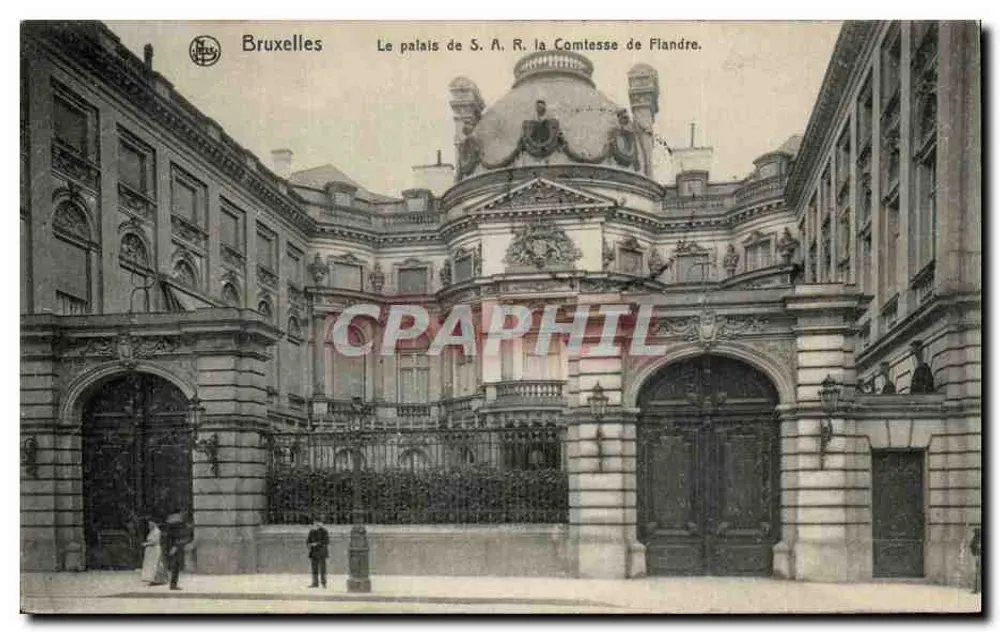 Brüssel — Das Schloss von S.A.R. der Gräfin von Flandern — Ed. Nels, Brüssel, Serie 1 - Vorderseite