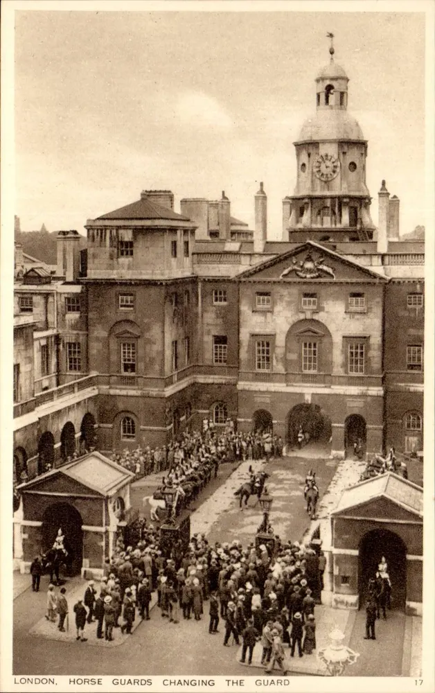 LONDON, WACHTPATROUILLE WECHSELN — Photochrom Co. Ltd. n°17 - Vorderseite