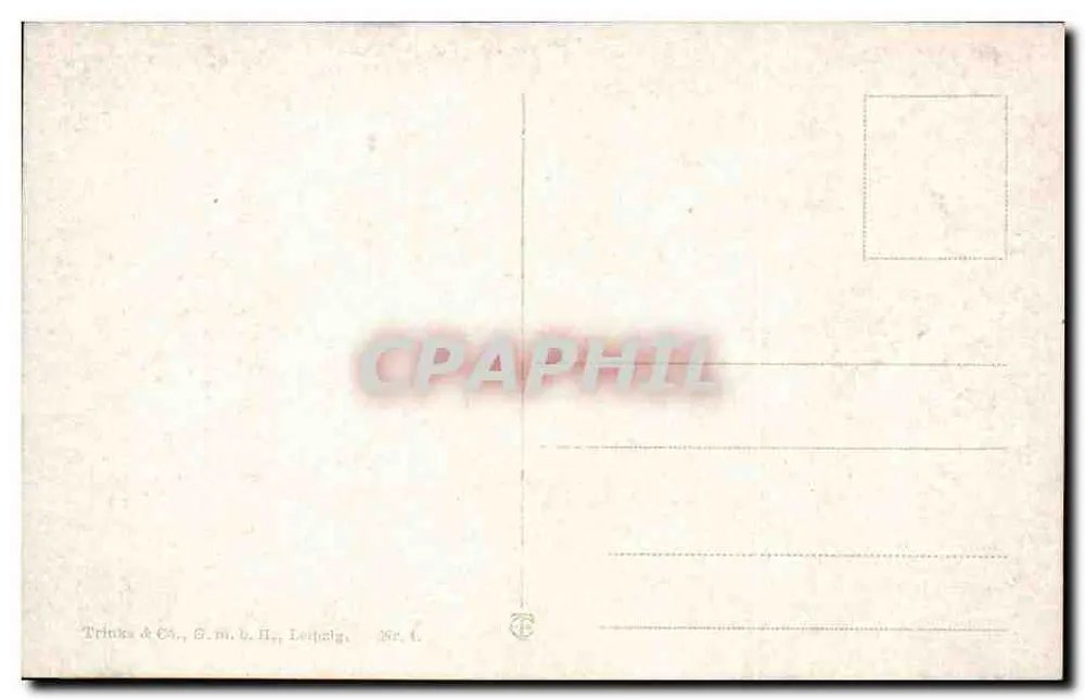 Bad Homburg v. d. H. — Kaiser-Friedrich-Promenade — Trinks & Co., G.m.b.H., Leipzig, Nr. 4 - Rückseite