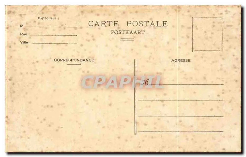 Bruxelas. Casa do Rei — vista arquitetônica — editor não visível - Verso