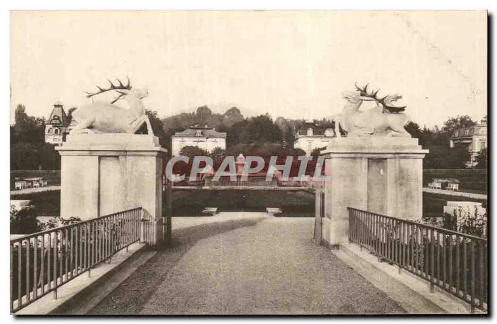 Baden-Baden — Teil der Josefinenbrücke — Verlag König & Stintheberg, Selbsterberg - Vorderseite