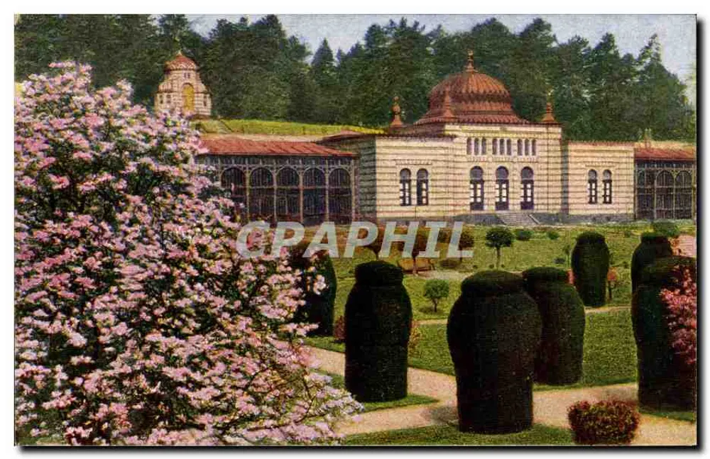 Botanischer Garten Wiens — Ansicht des Hauptgebäudes — Farben Photos, n° 1549 - Vorderseite