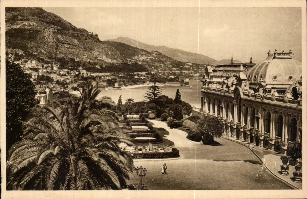 Monte-Carlo — Das Casino und die Stadt — Les Editions d'Art WON, Paris - Vorderseite