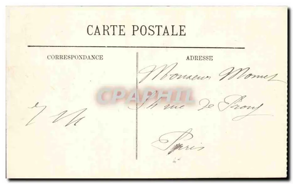 Monte-Carlo — O Casino — A Fachada — LL - Verso