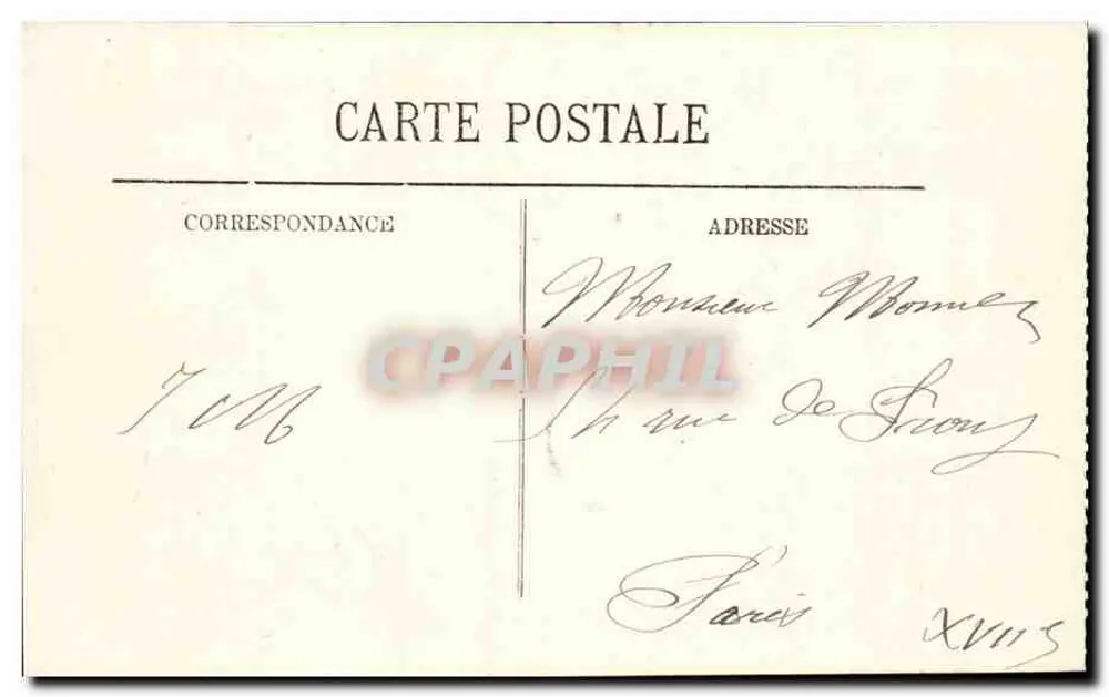 Monte-Carlo — Die Gärten vom Eingang des Kasinos — LL. n°102 - Rückseite