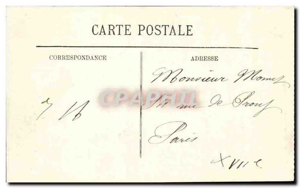 Monte-Carlo — Die Terrasse des Kasinos — LL. — N° 92 - Rückseite