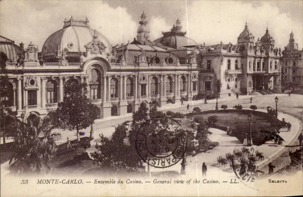 Monte-Carlo — Conjunto do Casino — LL. Selecta - Frente