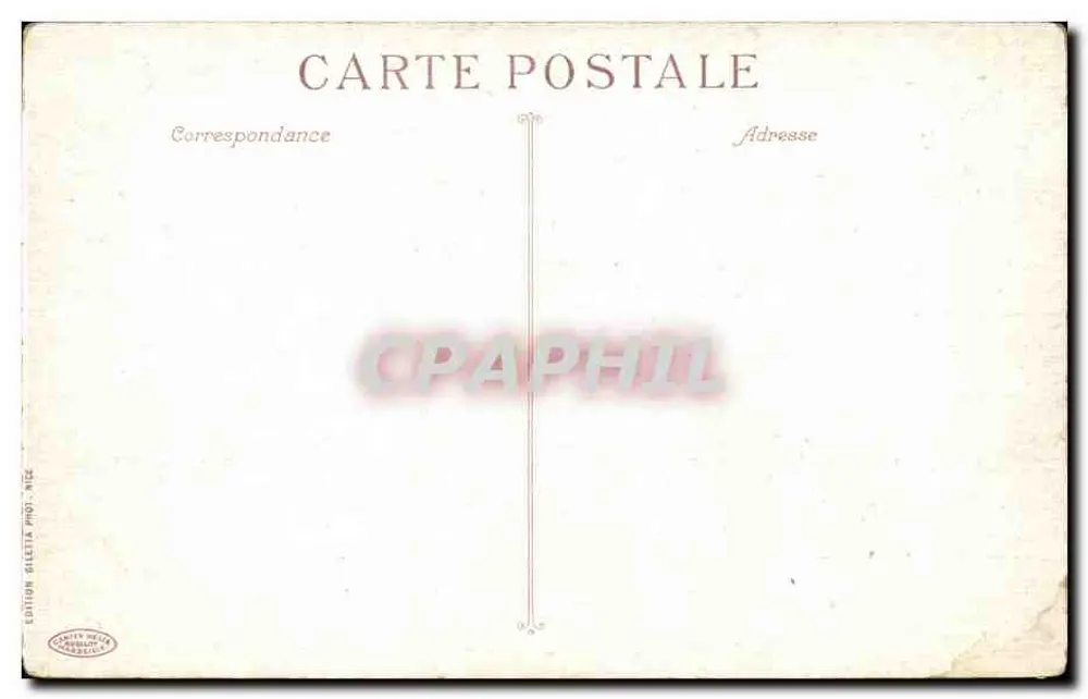 Monte-Carlo - As Terrasses — editor GALEETA PHO - NICE, n°704 - Verso