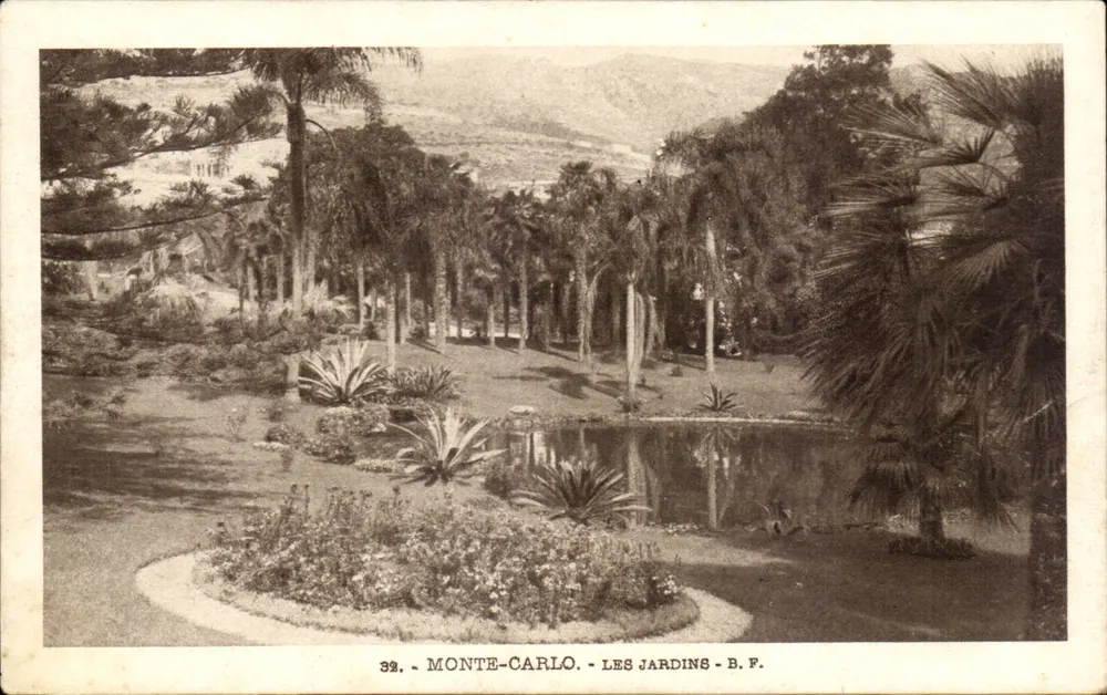 Monte-Carlo — De Tuinen — B.F. — n°32 - Voorkant