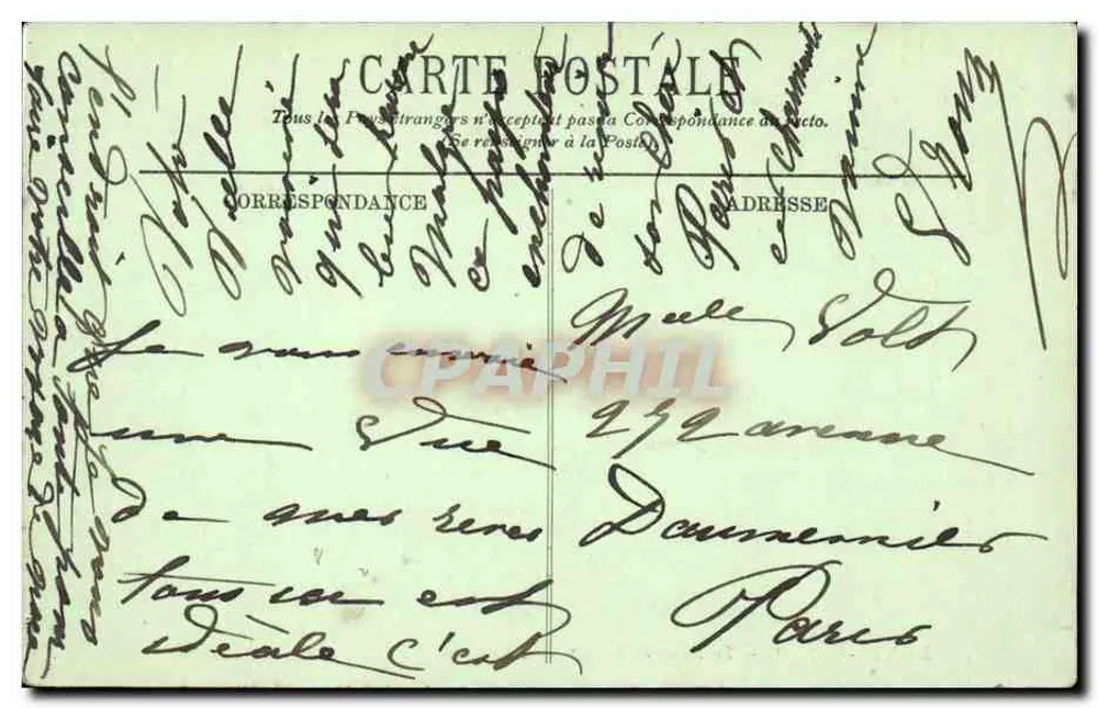 Monte-Carlo — A Estrada de Mônaco — LL. n° 325 - Verso