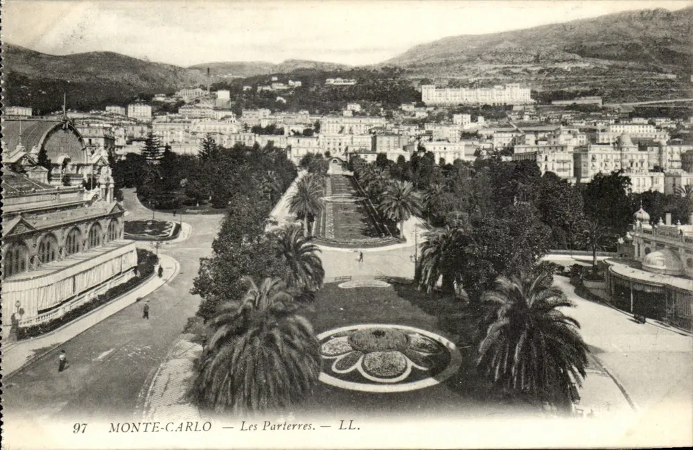 Monte-Carlo — Os Parterres — LL. — n°97 - Frente