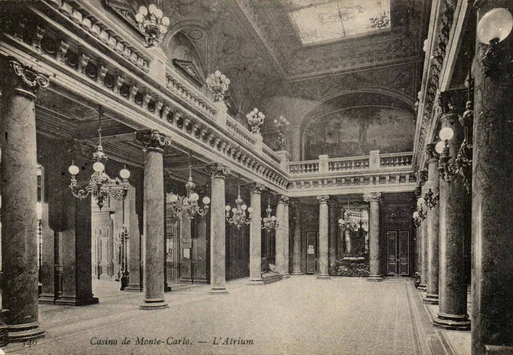 Casino de Monte-Carlo — L'Atrium — n° 546 - Frente