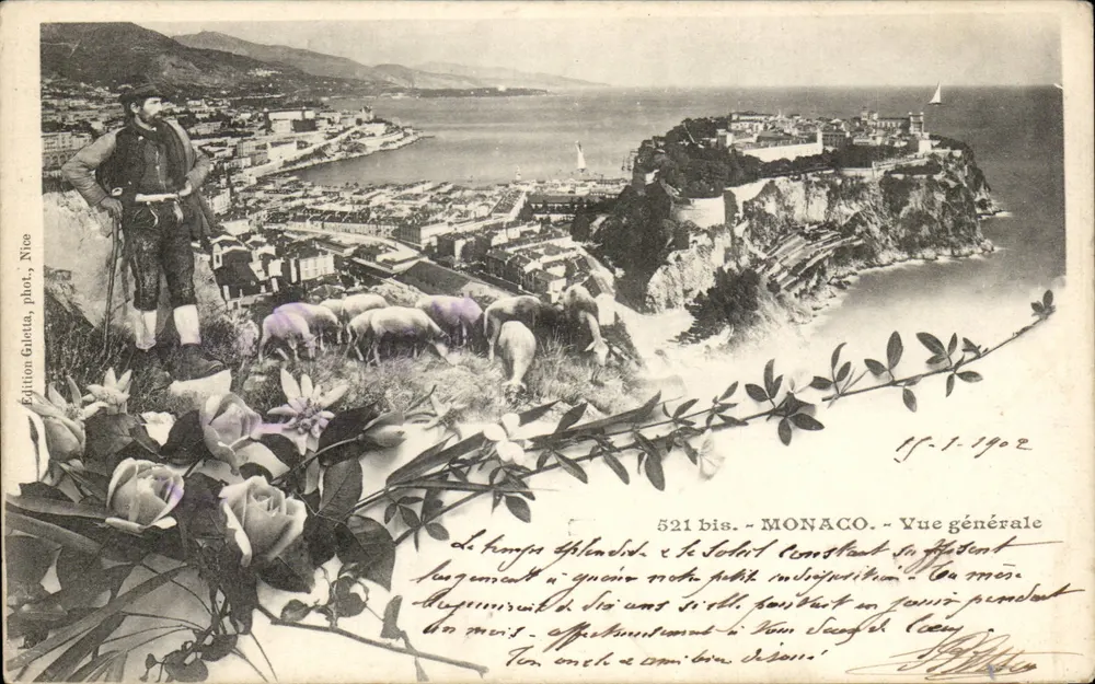 Monaco — Allgemeiner Blick — Édition Glietta, Foto Nice, Nr. 521 bis - Vorderseite