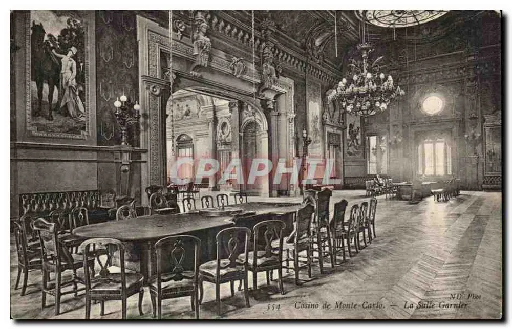 Casino de Monte-Carlo — Die Garnier-Halle — ND Phot - Vorderseite