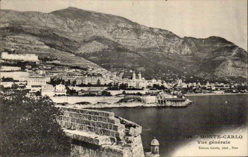 Monte-Carlo — Vista geral — Edição Giletta, fot. Nice, n° 706 - Frente