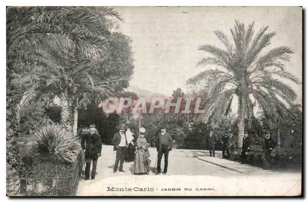 Monte-Carlo - JARDIN DU CASINO - Vorderseite