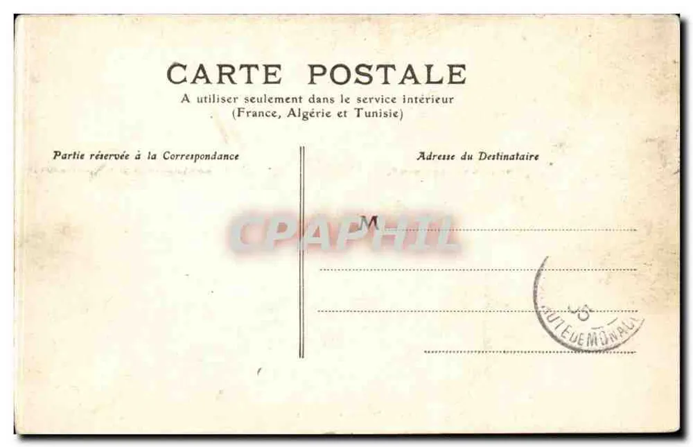 Monte-Carlo — A Entrada dos Jardins — Editor não identificado, n° 203 - Verso