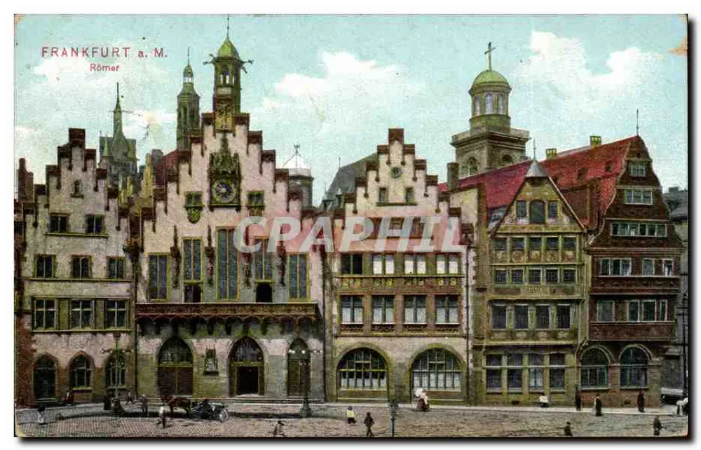 Frankfurt a.M. — Römer — Dr. Tronkler Co., Leipzig - Frente