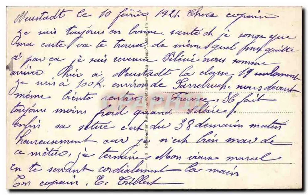 Neustadt a. d. H. — vista aérea — editor não visível - Verso