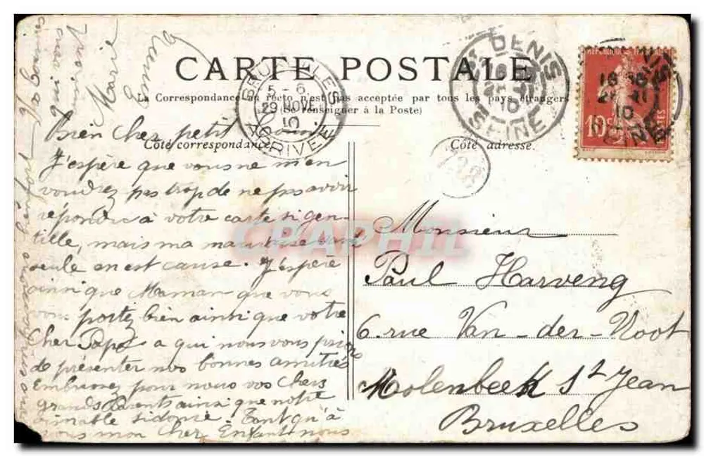 Paris — Túmulo de Napoleão I — editor Paris - Verso
