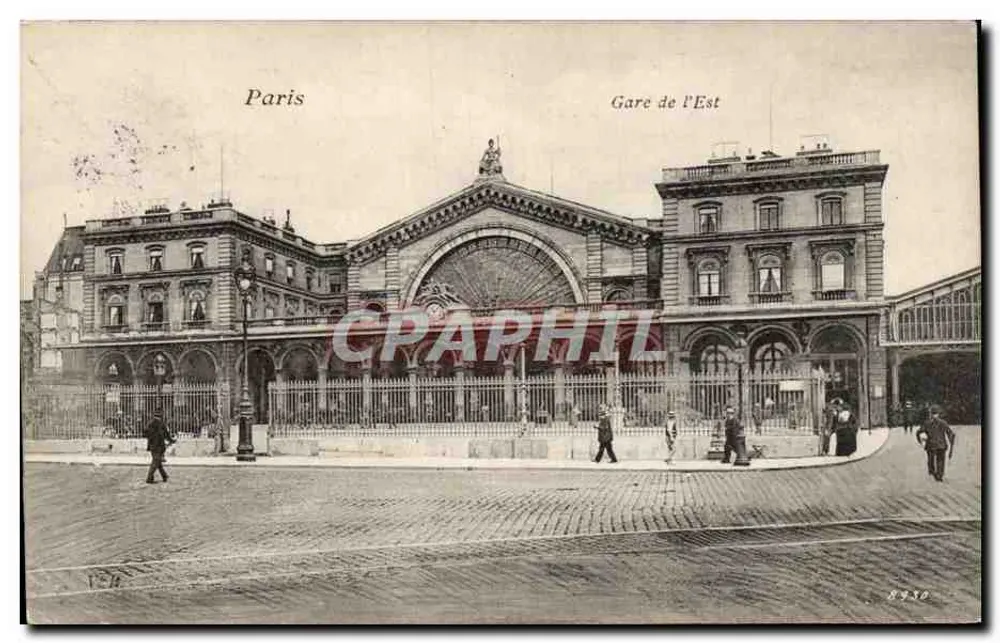 Paris — Estação de Trem — n° 8430 - Frente