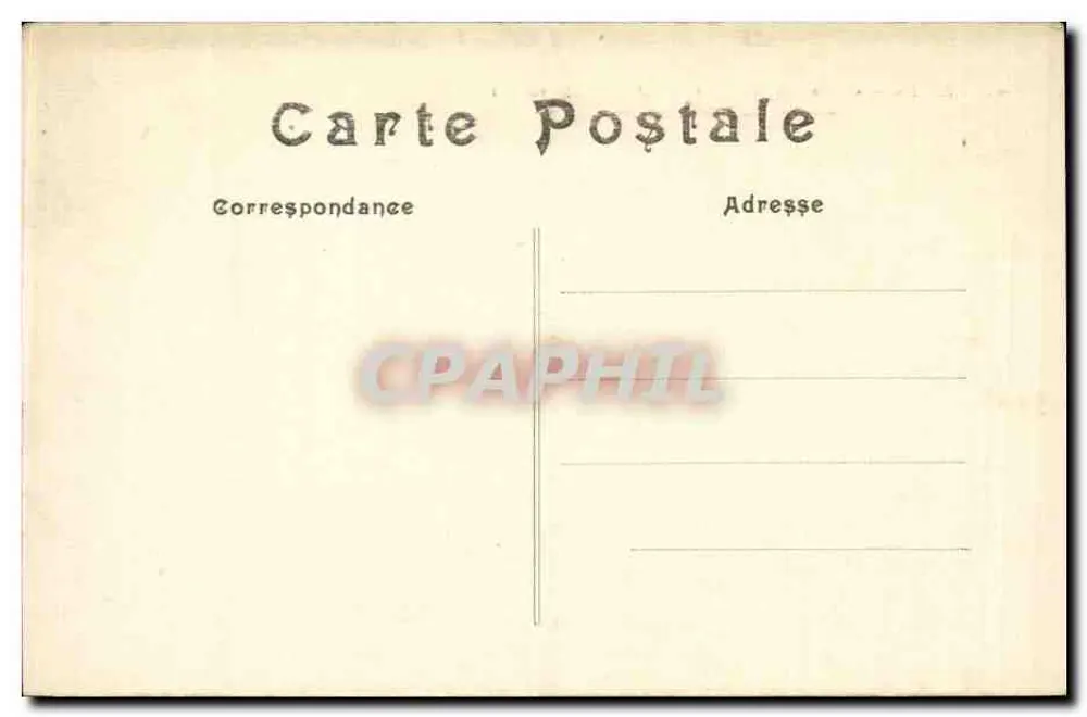 Paris — Gare du Nord (rue de Dunkerque) — Errichtet 1863 — M. J. - Rückseite
