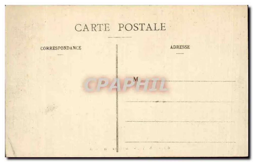 Paris - A Estação da Norte — vista da fachada principal — editor não identificado, n° de série 63 - Verso