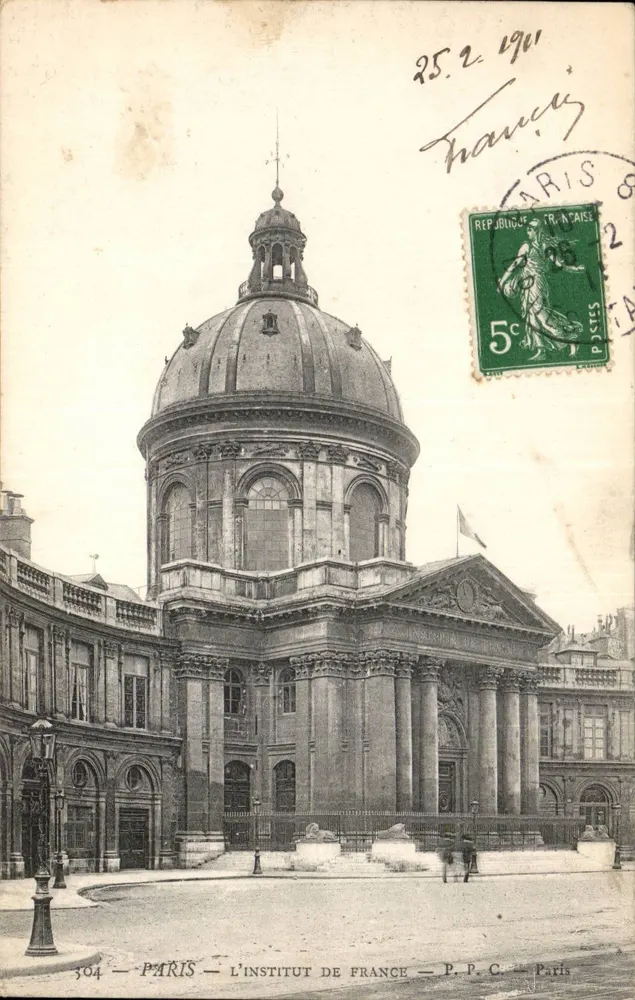 Paris — A Instituição da França — P.P.C. Paris - Frente