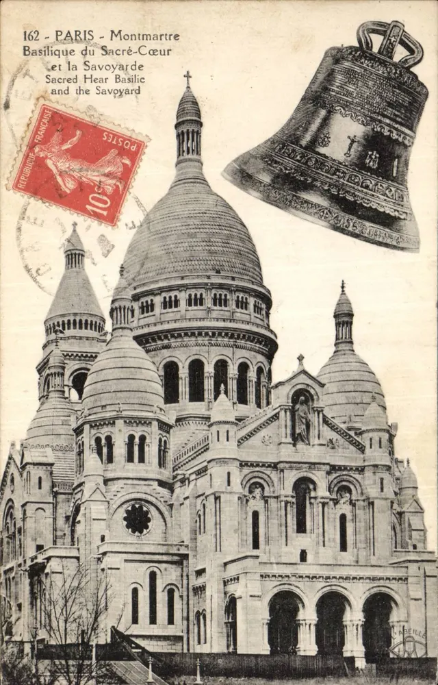 Paris - Montmartre - Basilique du Sacré-Cœur — Verlag Abeille, n° 162 - Vorderseite