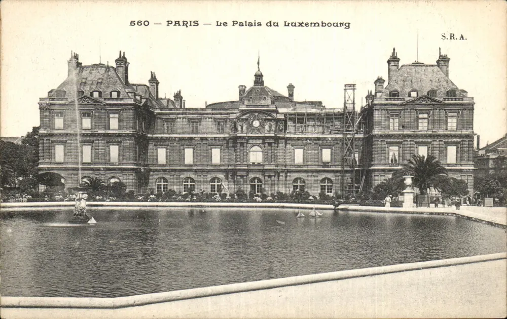 Paris — O Palácio do Luxemburgo — S.R.A. n° 560 - Frente