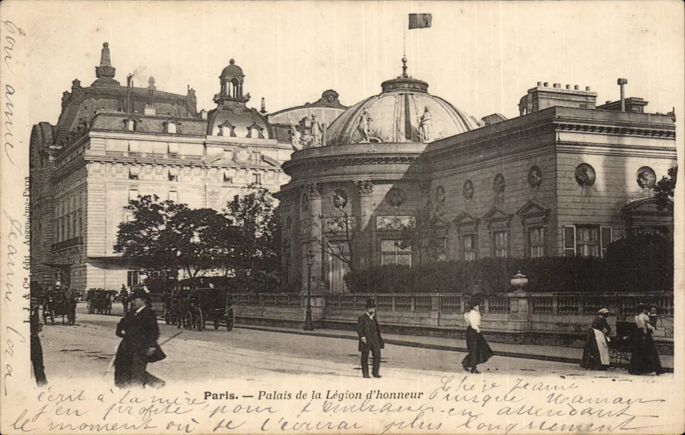 Paris — Palast der Ehrenlegion — J. & Cie. A. Gill, Paris - Vorderseite