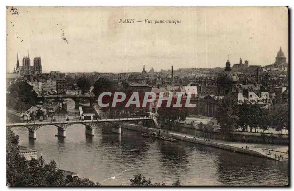 Paris — Vista panorâmica - Frente