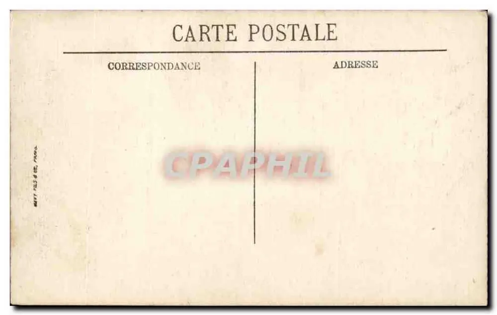 Paris (1er) — Vista geral do Louvre — LL, n°49 - Verso