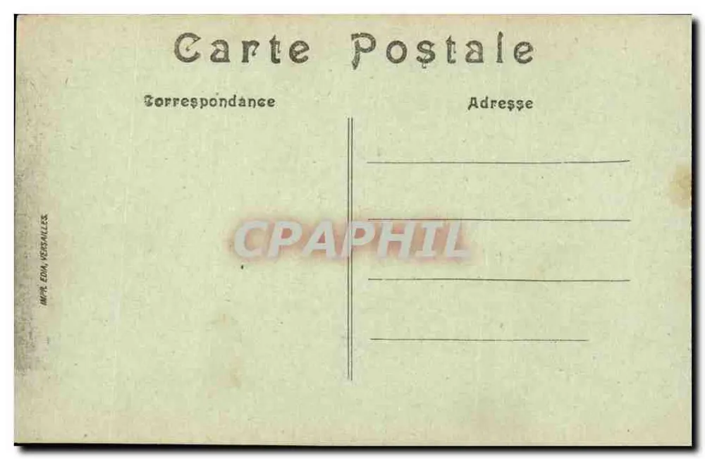Paris — A Madeleine — IMPR. EMA VERSAILLES - Verso