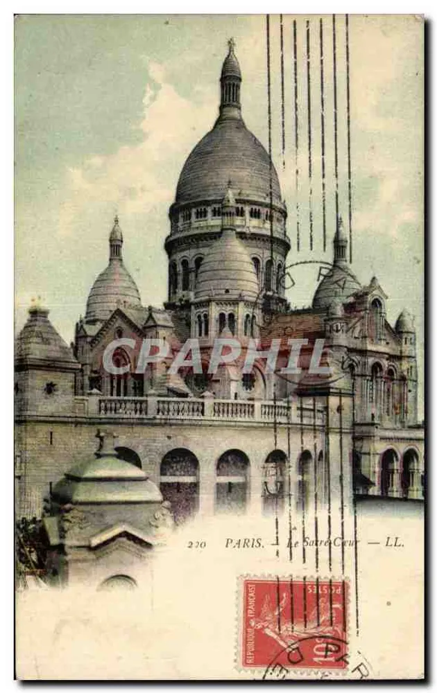 Paris — Der Sacré-Cœur — LL. — 220 - Vorderseite