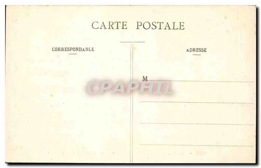 Paris - Bois de Boulogne - Die Boote auf dem See — n° 494 - Rückseite