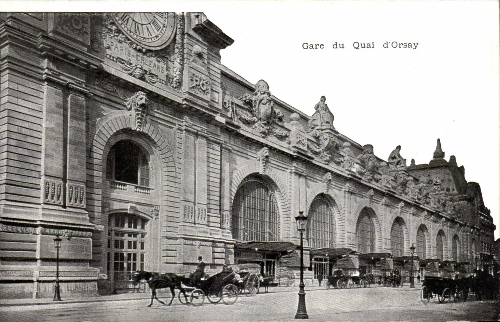 Gare du Quai d'Orsay — Paris — éditeur Paris-Créans - Recto