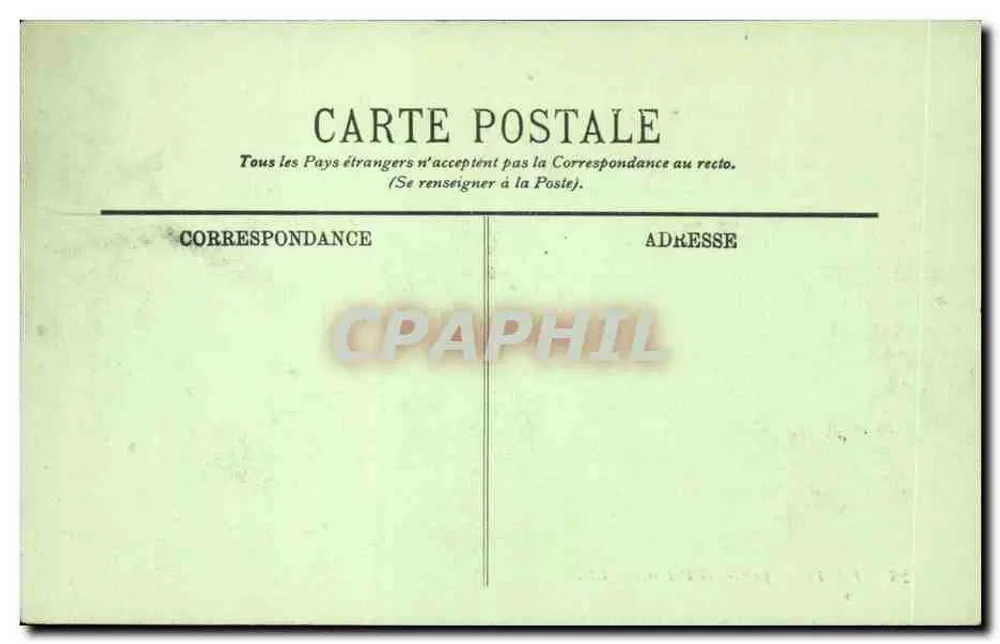 PARIS — O Grande Palácio — LL. - Verso